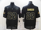 Nike Lions 20 Barry Sanders Black 2020 Salute To Service Limited Jersey,baseball caps,new era cap wholesale,wholesale hats